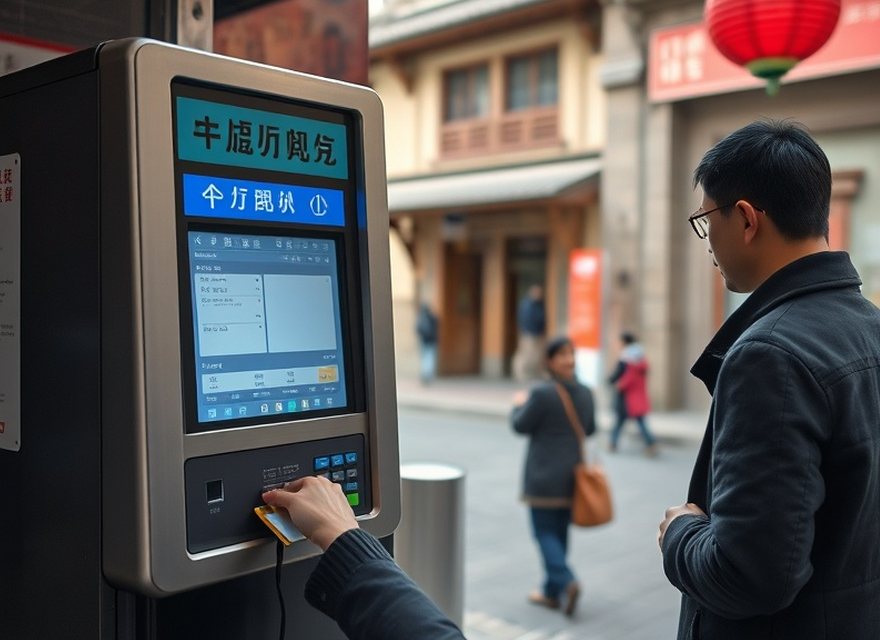 点検後 — カードリーダーを保護し、端末は稼働へ戻っています。